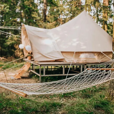 Glamping Cernicka Obora Luxury tent