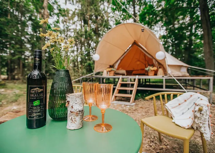 豪华帐篷 Glamping Cernicka Obora Sudomerice u Bechyne